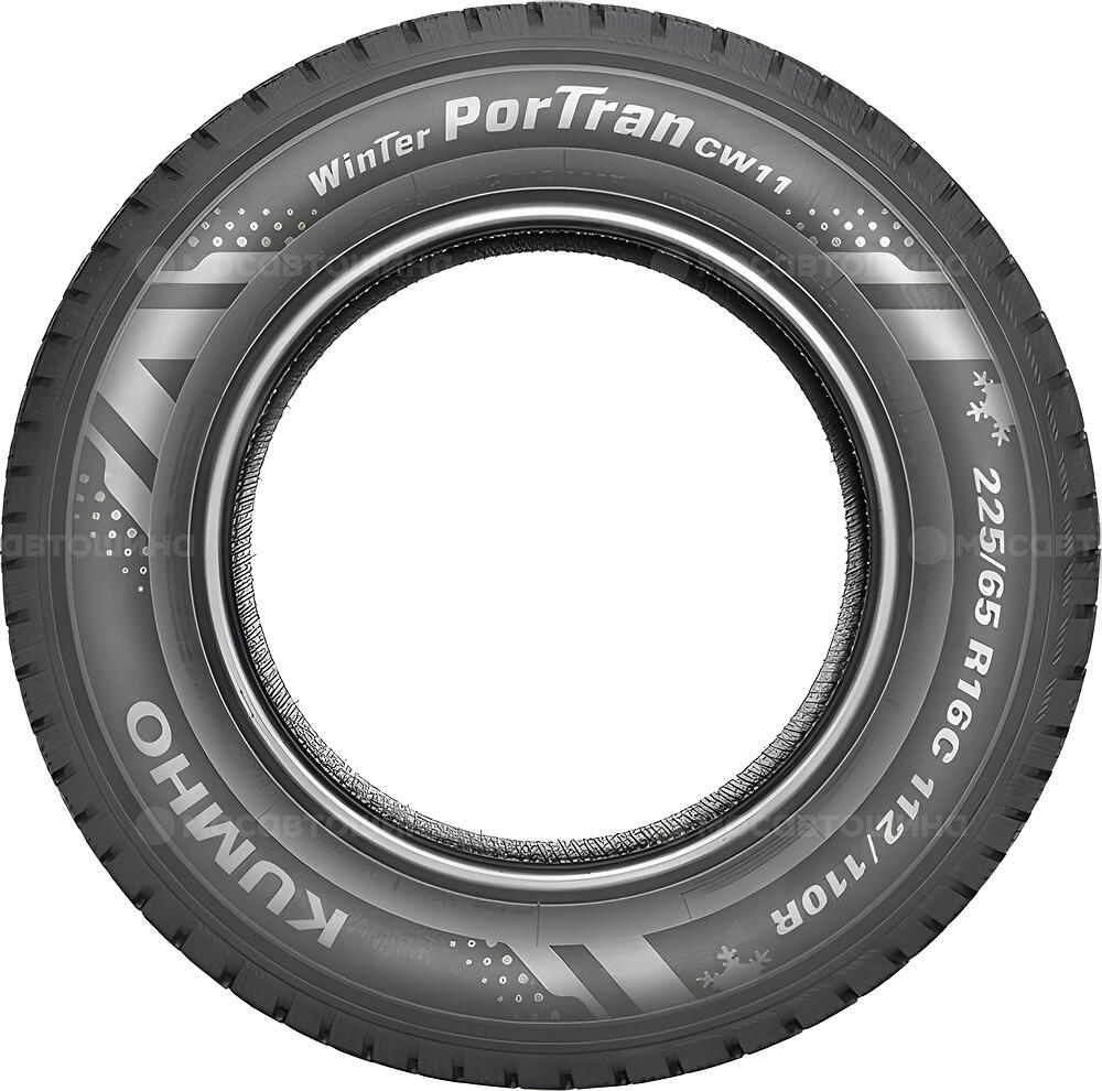 Side view Kumho CW11 195/75 R16C 107/105R