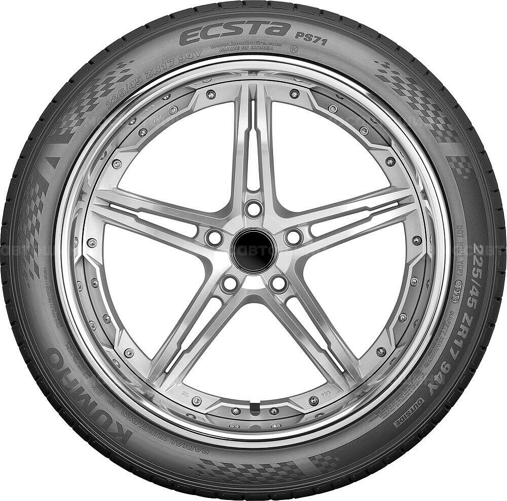 Вид сбоку Kumho Ecsta PS71 275/40 R19 101W 