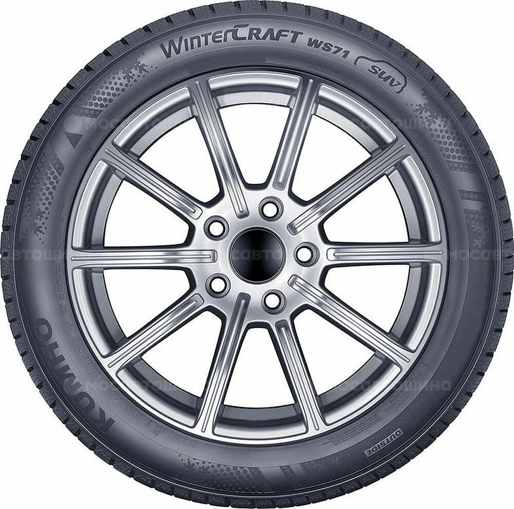 Side view Kumho Wintercraft WS71 245/65 R17 111H XL