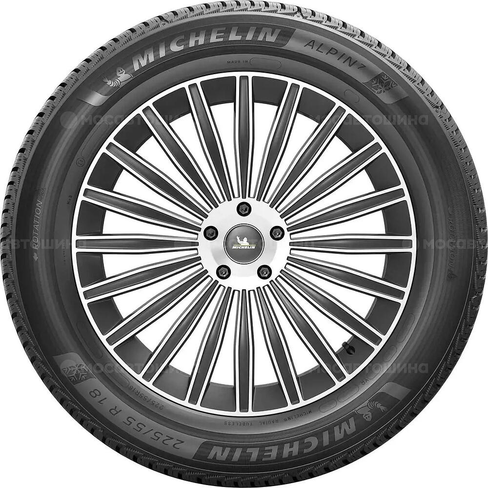 Side view Michelin Alpin 7 195/60 R18 96H XL
