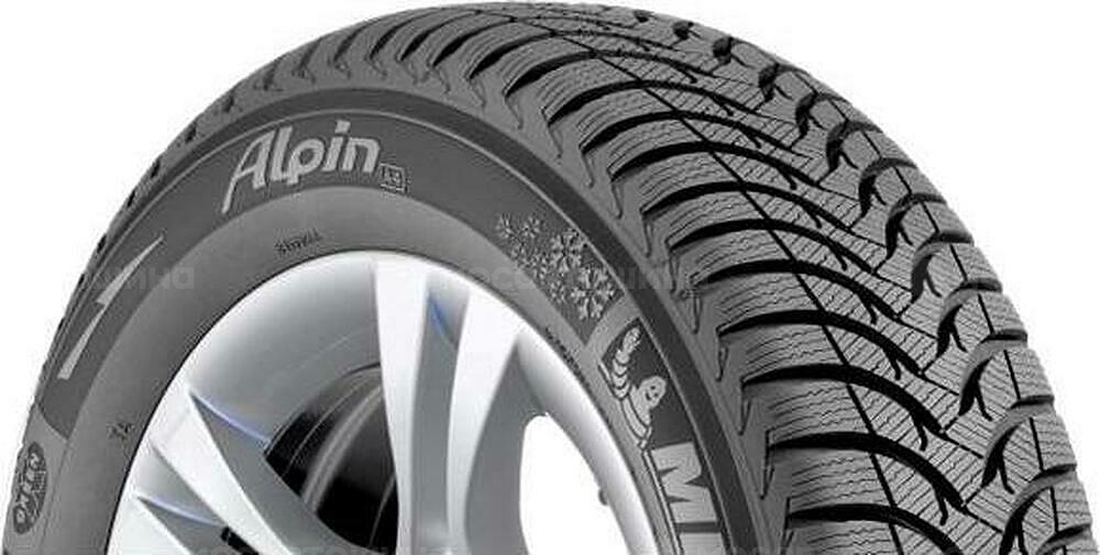 Вид сбоку Michelin Alpin A4 165/70 R14 81T