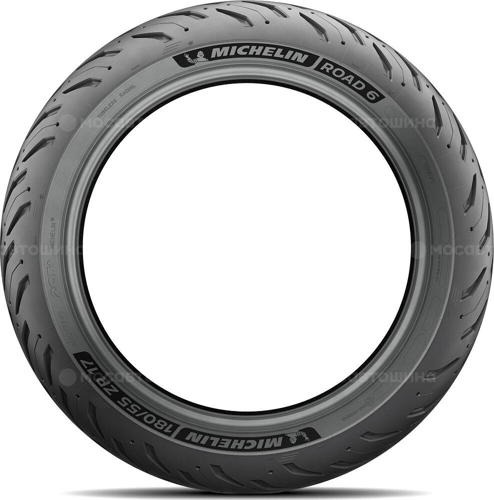 Side view Michelin Road 6 120/60 R17 55W (Передняя)