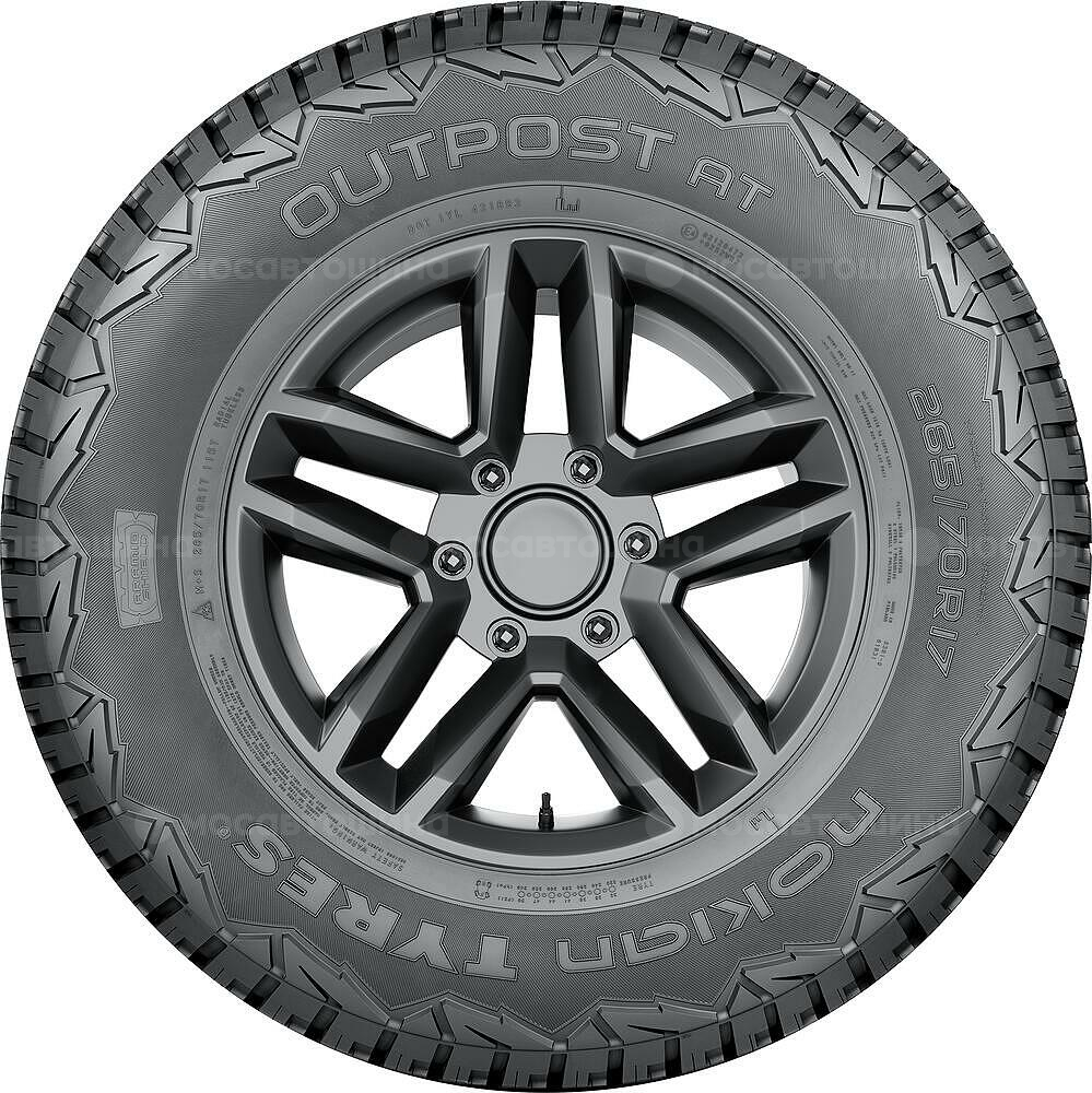 Side view Nokian Outpost AT 255/70 R16 111T