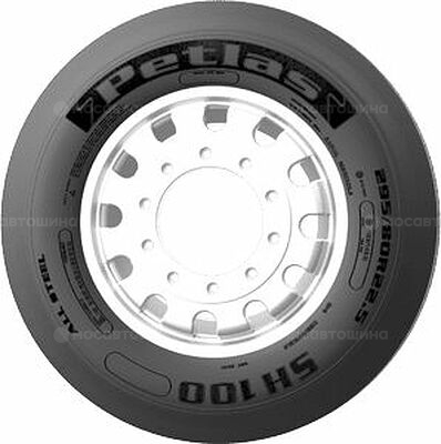 Petlas SH100 295/80 R22,5 152/148M PR16 3PMSF (Рулевая и прицепная ось)