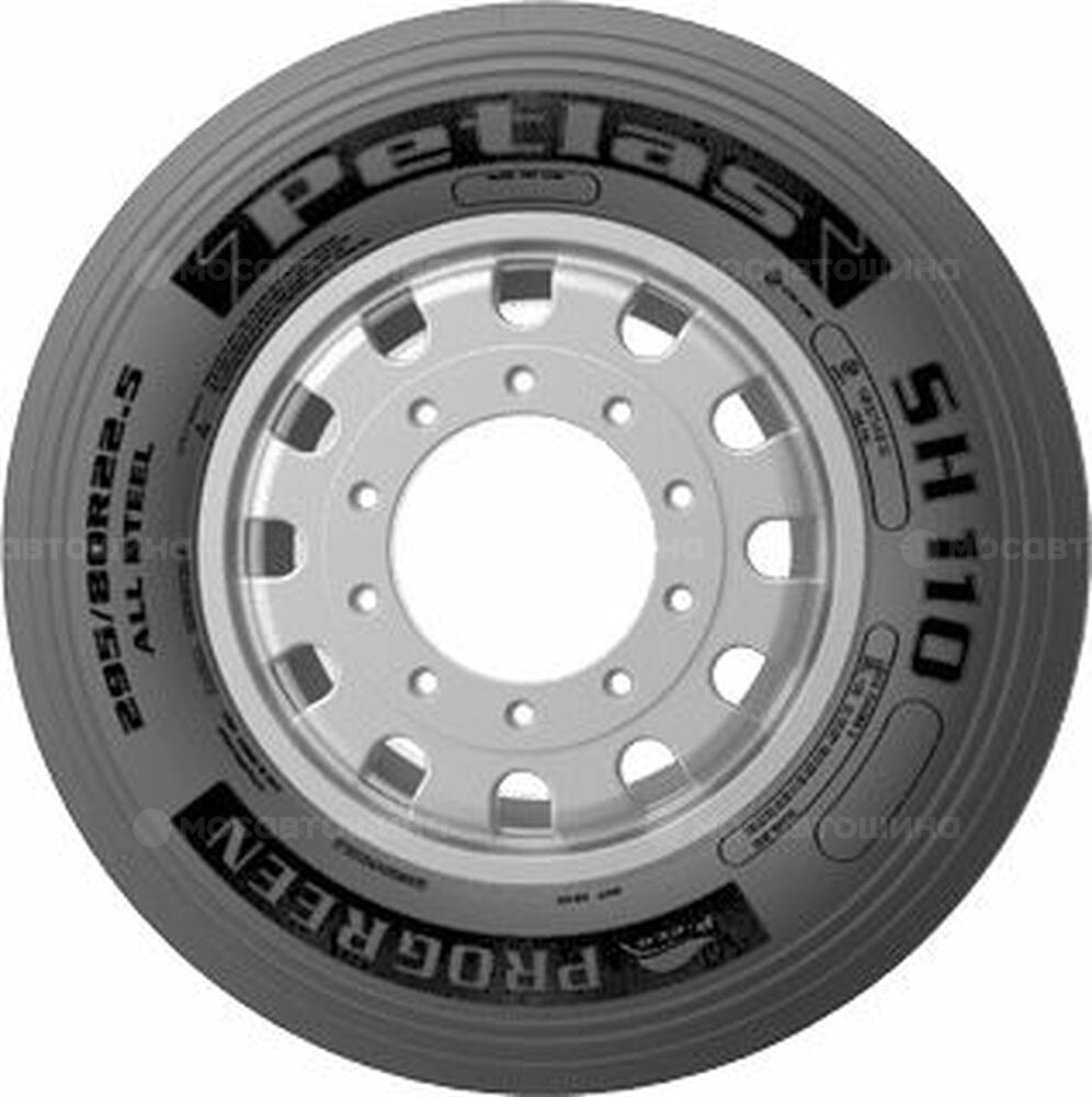 Side view  Petlas SH110 385/65 R22,5 164K 3PMSF (Рулевая ось)