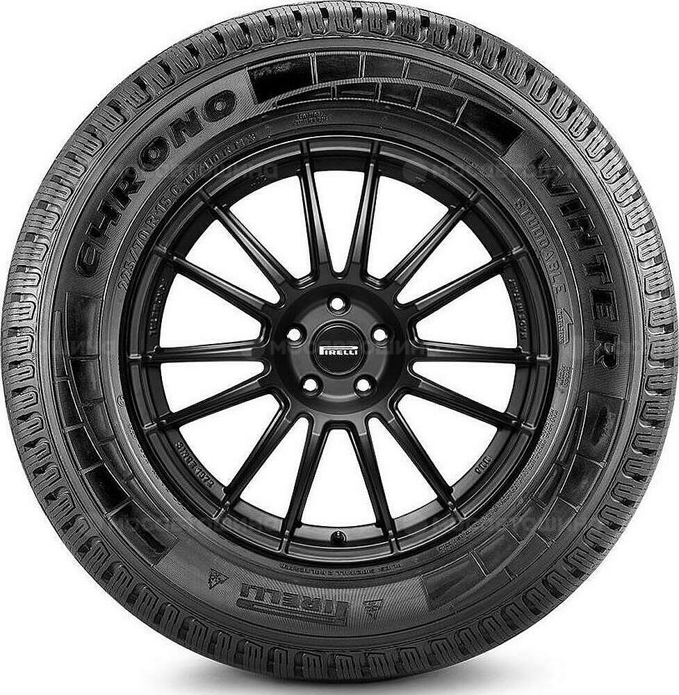 Side view Pirelli Winter Chrono 195/75 R16C 107/105R