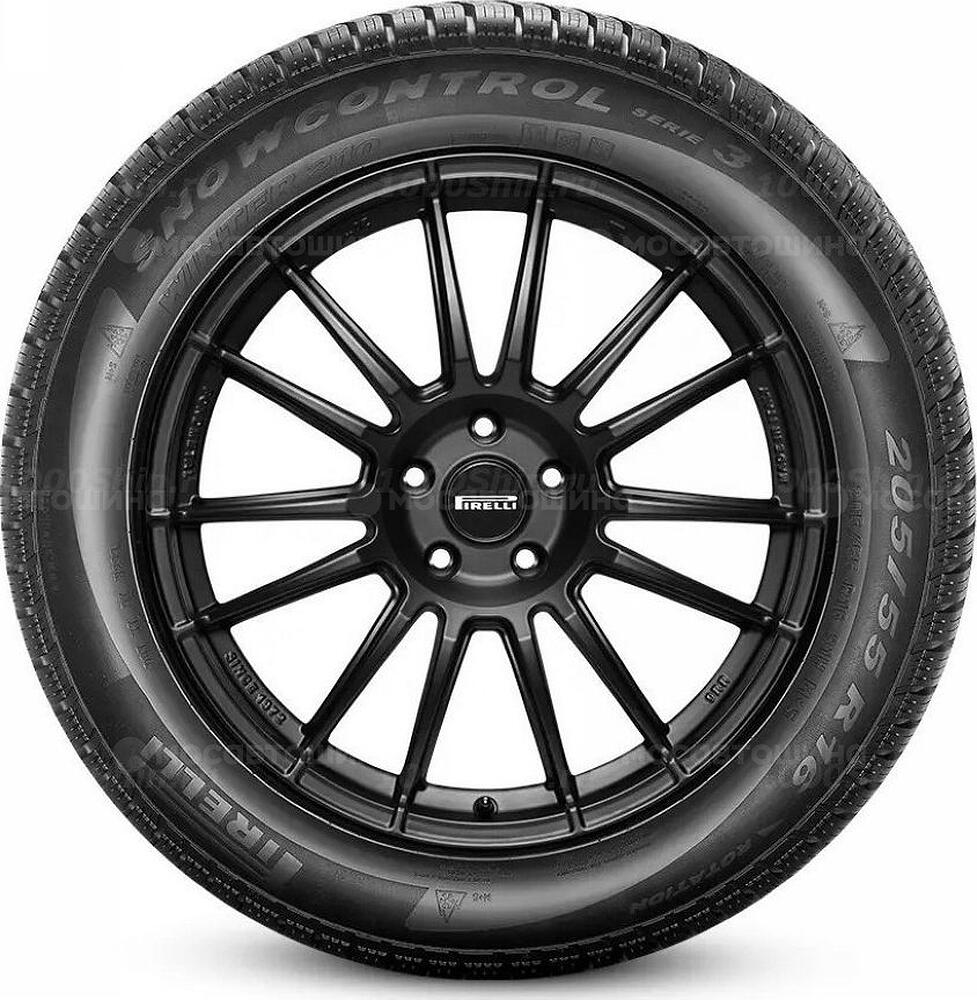 Side view Pirelli Winter Snowcontrol III 165/65 R14 79T