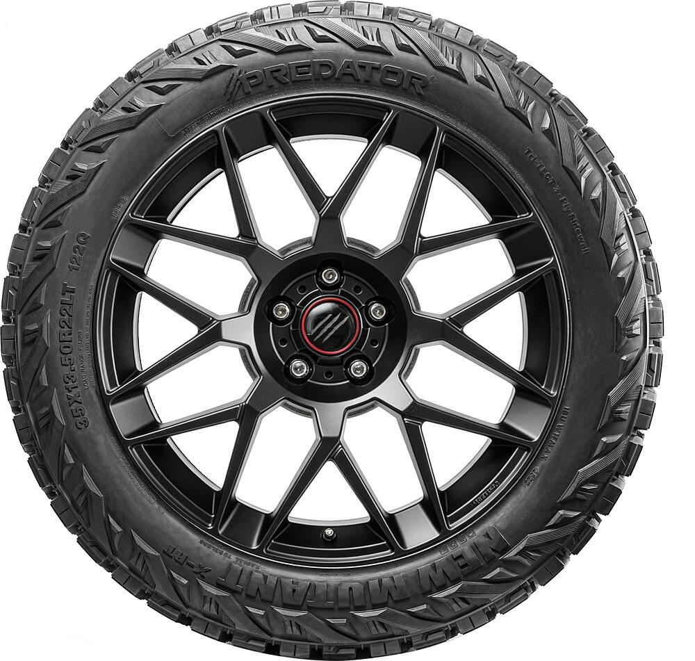 Side view Predator New Mutant X-RT LT265/70 R17 121/118Q PR10 (BLK)