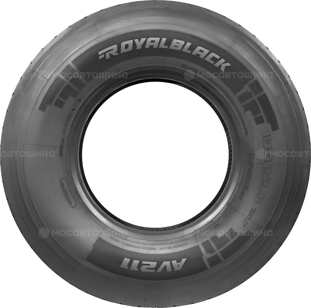 Side view Royal Black AV211 295/80 R22,5 154/149M