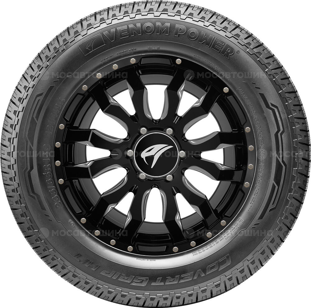 Side view Venom Power Covert Grip H/T 285/45 R22 114H XL (BLK)