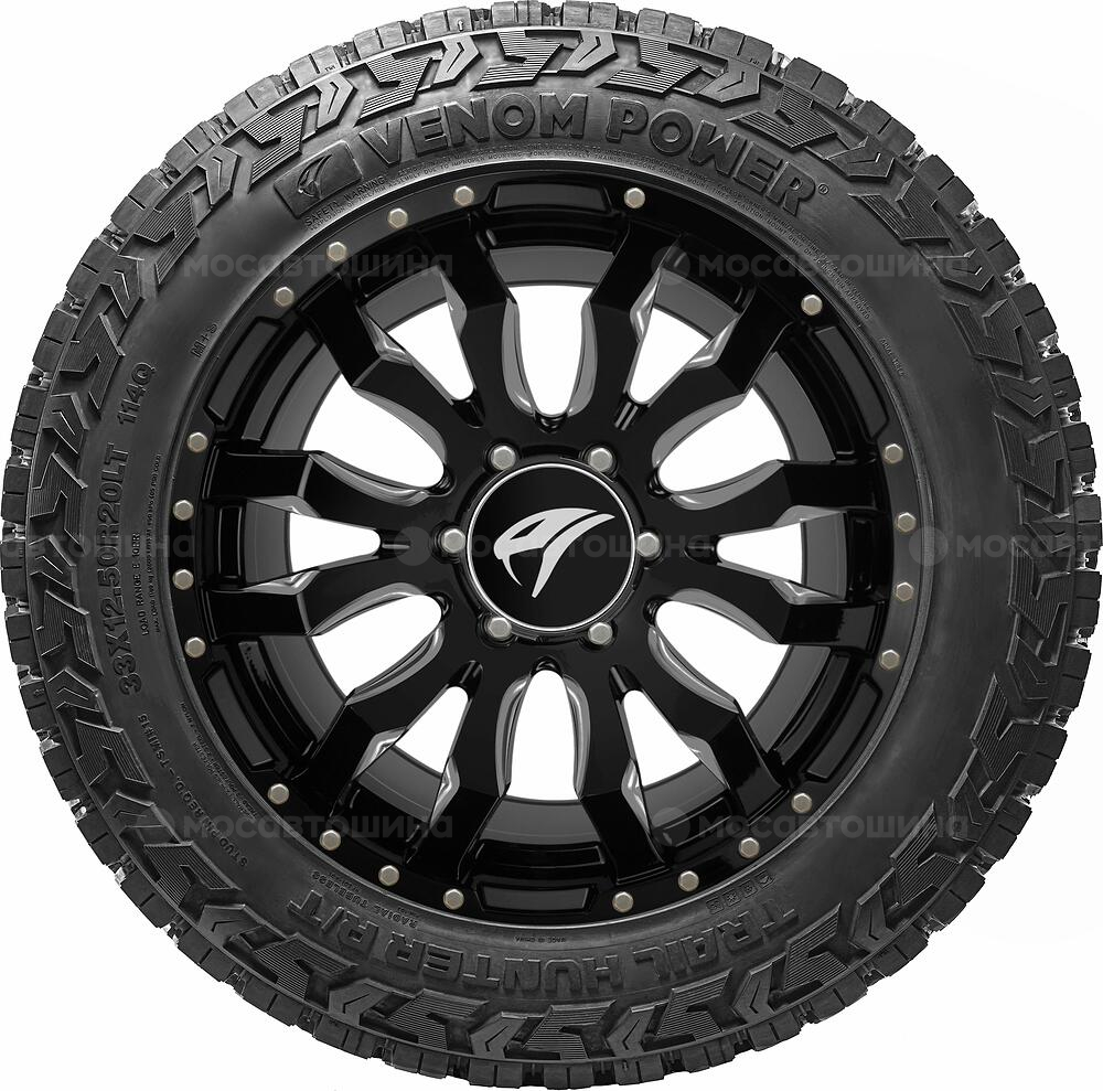 Side view Venom Power Trail Hunter R/T 33x12.50R22LT 109R 