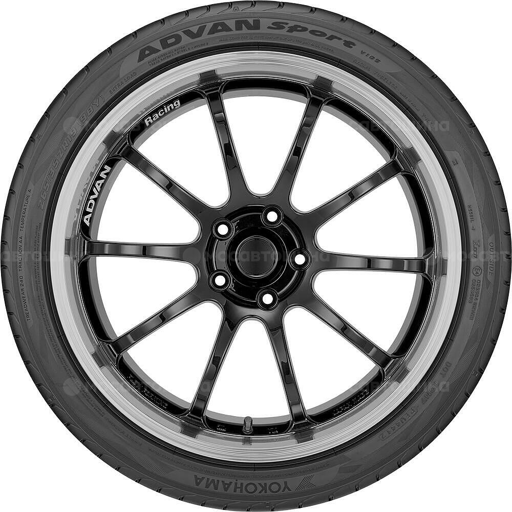 Side view Yokohama Advan Sport V105 225/40 R19 93Y RF