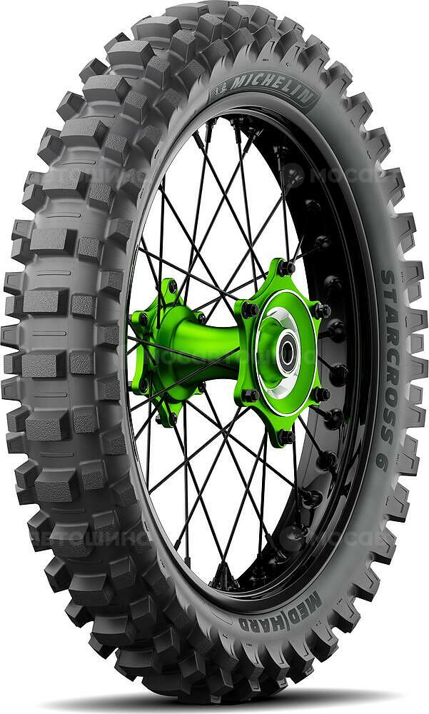 Michelin Starcross 6 Medium Hard 80/100 R21 51M (Передняя)
