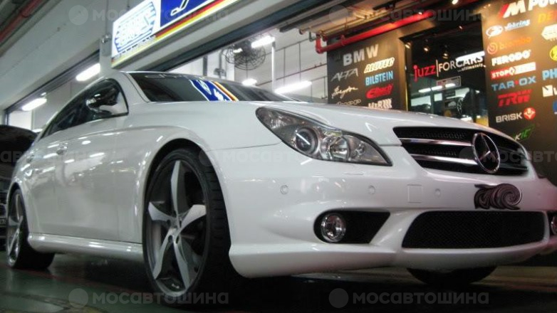 Диски Aez Lascar R20 на автомобиле Mercedes-Benz W219 (CLS 55AMG) [1168]