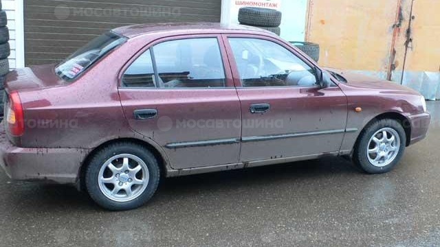 Диски Alutec Spyke R15 на автомобиле Hyundai Accent [136]