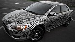 Диски Kosei Evo Penta на автомобиле Mitsubishi Lancer X