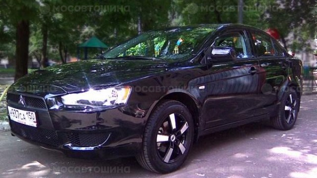 Диски КиК Кон-Тики R16 на автомобиле Mitsubishi Lancer X [63]