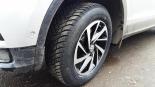 Wheels   on the vehicle   