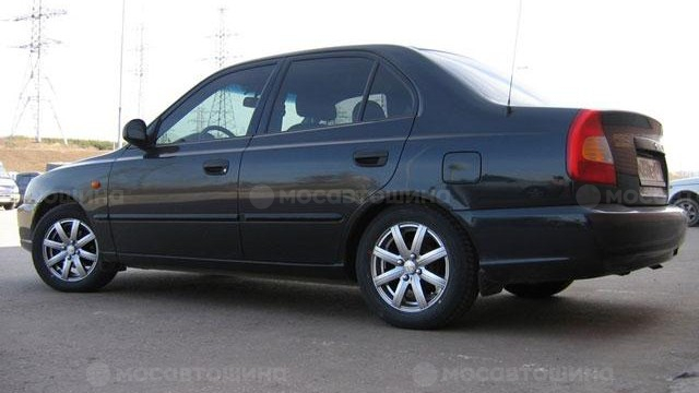 Диски Скад Кассандра R14 на автомобиле Hyundai Accent [114]