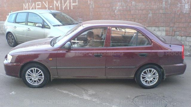 Диски Скад Грация R14 на автомобиле Hyundai Accent [123]