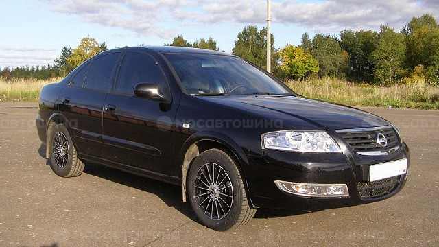 Диски Tech Line TL532 R15 на автомобиле Nissan Almera Classic [91]