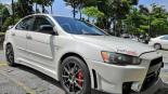 Диски   на автомобиле  mitsubishi lancer-evo-x