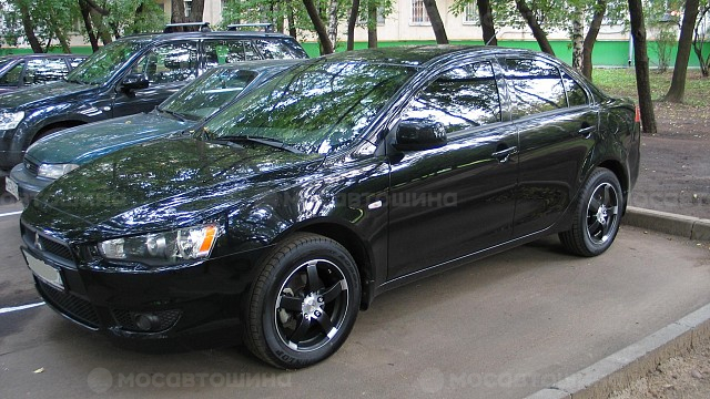 Диски Zepp Falcon R16 на автомобиле Mitsubishi Lancer X [48]