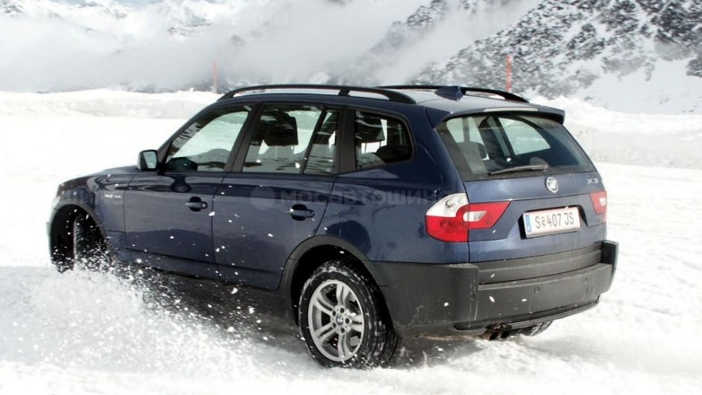 Диски BMW 0445 R17 на автомобиле BMW X3(E83) [1254]