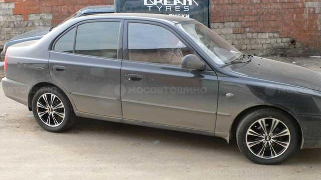 Диски Tech Line TL526 R14 на автомобиле Hyundai Accent [126]