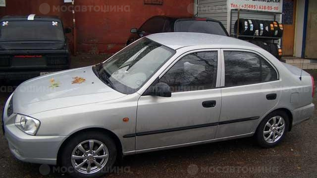 Диски Виком АРТ 149 R14 на автомобиле Hyundai Accent [130]