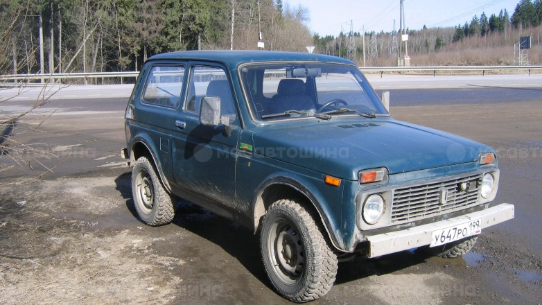 Автомобильные шины Cordiant Off Road R15 на автомобиле VAZ 2121 [1327]