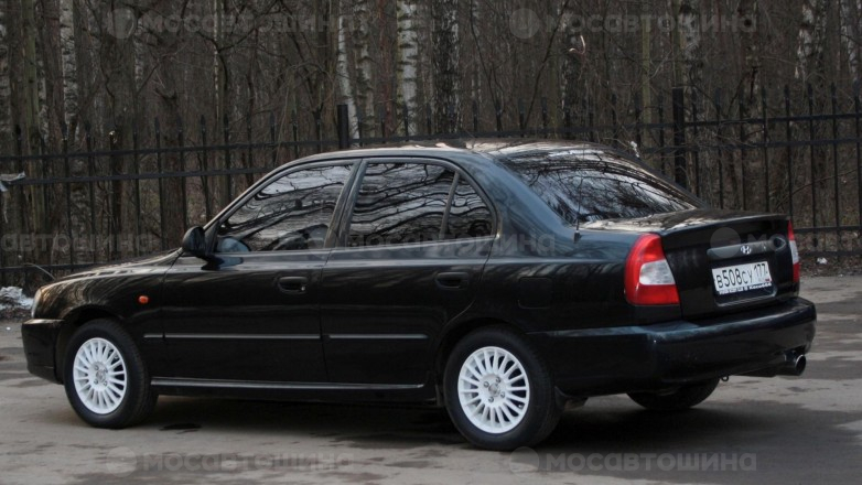 Диски КиК Турнео R14 на автомобиле Hyundai Accent [152]