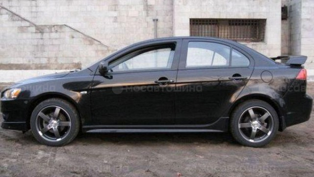 Диски Zepp Falcon R17 на автомобиле Mitsubishi Lancer X [54]