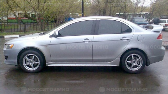 Диски OZ Racing Crono R16 на автомобиле Mitsubishi Lancer X [58]