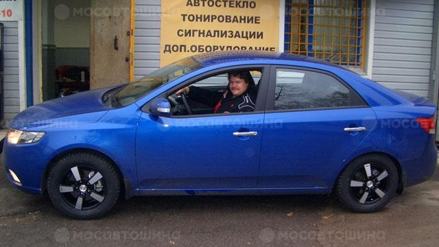 Диски КиК Кон-Тики R15 на автомобиле Kia Cerato [116]