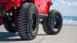 Wheels on the vehicle Wheels on the vehicle