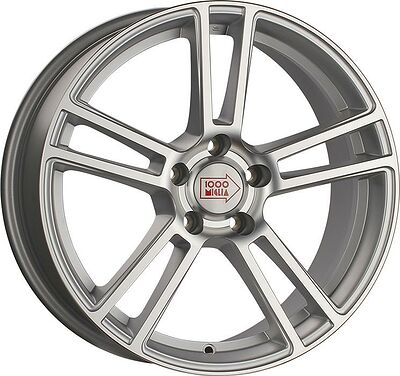 1000Miglia MM1002 8.5x19 5x120 ET 33 Dia 72.6 Matt Silver Polished