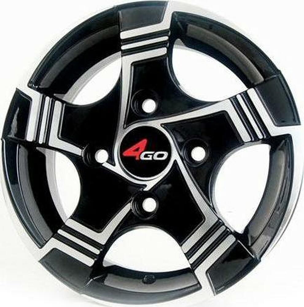 4GO 247 6x14 4x100 ET 40 Dia 67.1 Silver