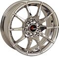 4GO 5007 7x16 4x100 ET 40 Dia 67.1 Silver