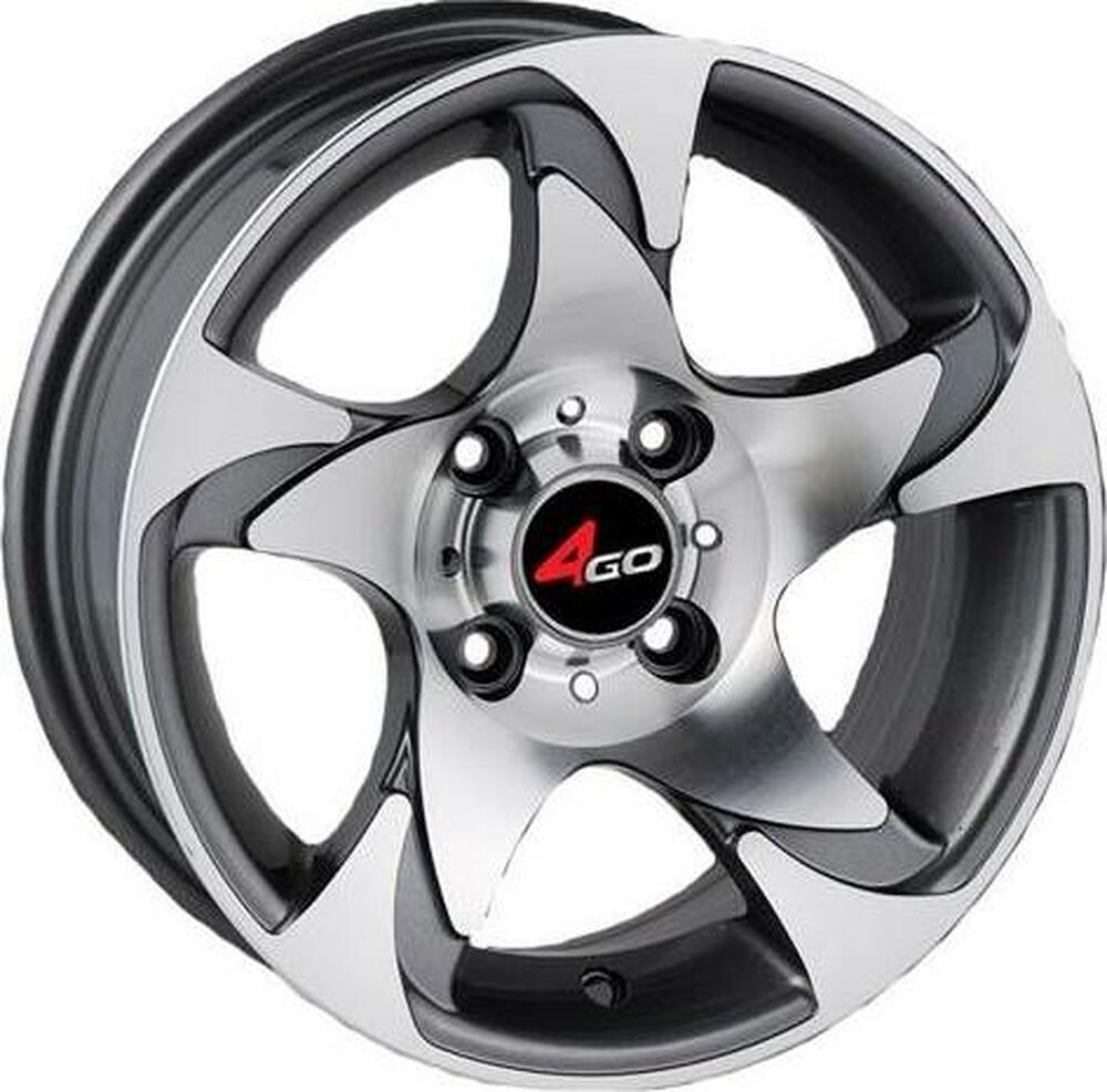 4GO 552 5.5x13 4x98 ET 23 Dia 58.5 GMMF