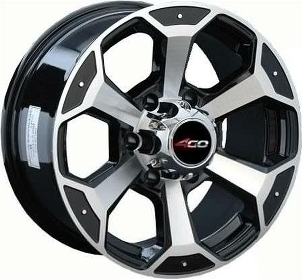 4GO BW9 8x16 5x139.7 ET -20 Dia 108.5 GMMF