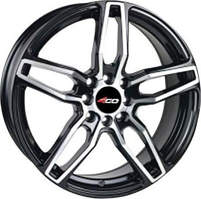 4GO JJ209 7x16 5x100 ET 38 Dia 73.1 WMF