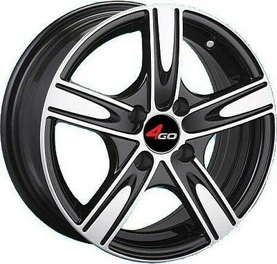 4GO JJ527 6x14 4x100 ET 35 Dia 67.1 BMF