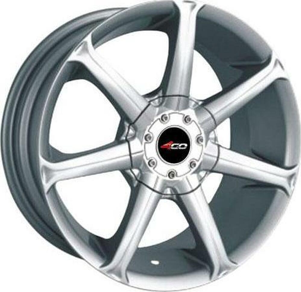 4GO P7005 6.5x15 4x98 ET 35 Dia 58.6 silver