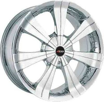 4GO P7007 7.5x17 5x114.3 ET 40 Dia 73.1 silver