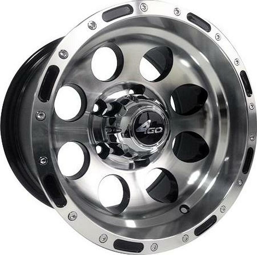 4GO RL16 8x15 5x139.7 ET -27 Dia 108.5 BMF