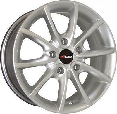 4GO RV102 7x16 5x110 ET 35 Dia 65.1 silver
