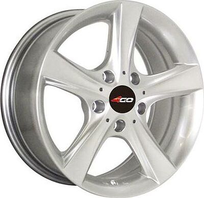 4GO RV507 6.5x15 5x110 ET 38 Dia 65.1 silver