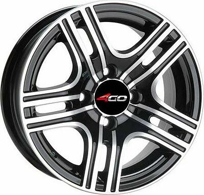 4GO RV540 5.5x13 4x98 ET 35 Dia 58.6 silver