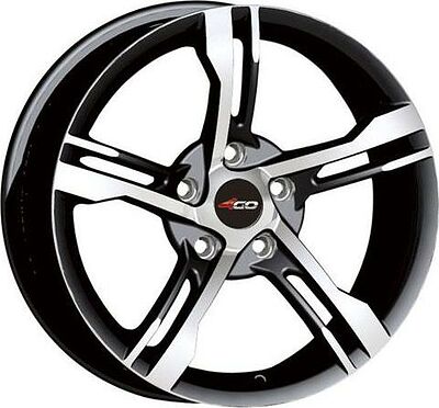 4GO RV588 5.5x13 4x98 ET 35 Dia 58.6 silver